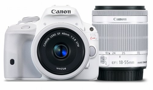 【中古】Canon デジタル一眼レフカメラ EOS Kiss X7(ホワイト) ダブルレンズキット2 EF-S18-55mm F3.5-5.6 IS STM(ホワイト) EF40mm F2.8 STM(ホワイト) 付属|Come to Store