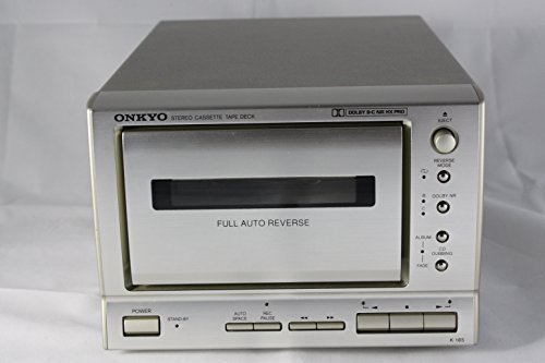 【中古】ONKYO オンキヨー(オンキョー) K-185-S カセットデッキ