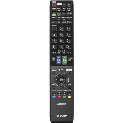 【中古】シャープ(SHARP) 液晶テレビ(AQUOS) 純正リモコン GA912WJSA (0106380333) 8,603円