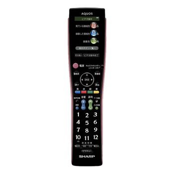 【中古】シャープ 液晶テレビ用リモコン RRMCGA713WJSA(0126380034)|Come to Store