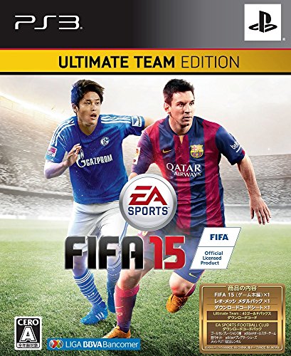 【中古】FIFA 15 ULTIMATE TEAM EDITION (メッシ スチールブックケース&DLCセット他同梱) - PS3