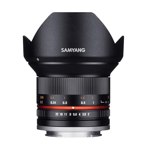 【中古】SAMYANG 単焦点広角レンズ 12mm F2.0 ブラック フジフイルム X用 APS-C用｜Come to Store 34,361円