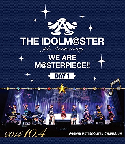 【中古】THE IDOLM@STER 9th ANNIVERSARY WE ARE M@STERPIECE!! Blu-ray Day1