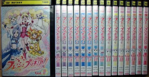 【中古】フレッシュプリキュア! [レンタル落ち] 全16巻セット [マーケットプレイスDVDセット商品]｜Come to Store