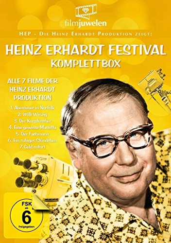【中古】Heinz Erhardt Festival - Komplettbox (HEP - Die Heinz Erhardt Produktion zeigt...): Fernsehjuwelen [DVD]