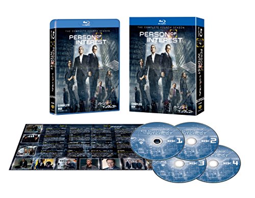 【中古】パーソン・オブ・インタレスト 〈フォース・シーズン〉 コンプリート・ボックス (4枚組) [Blu-ray]