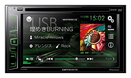 【中古】パイオニア オーディオ FH-6200DVD 6.2インチ CD DVD USB iPod iPhone AUX カロッツェリア