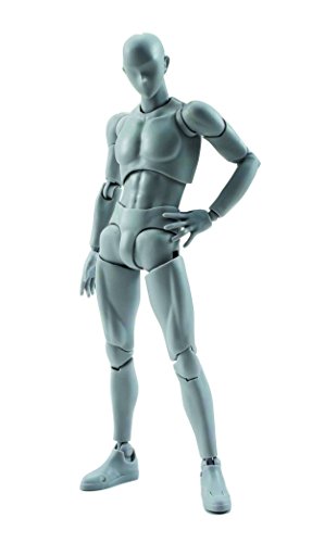 【中古】S.H.フィギュアーツ ボディくん DX SET(Gray Color Ver.) 約150mm ABS&PVC製 可動フィギュア