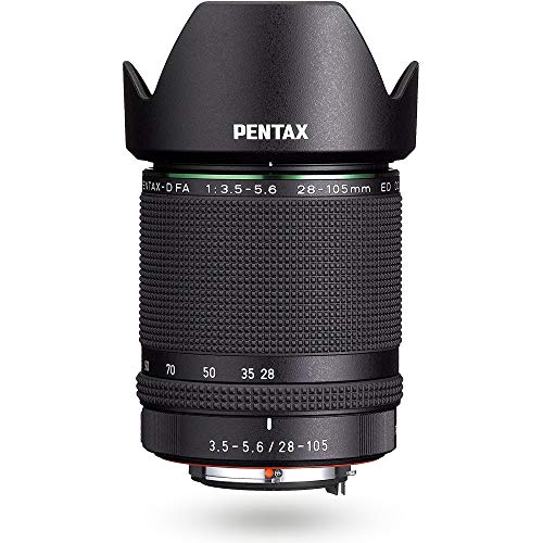 【中古】ペンタックス HD PENTAX-D FA 28-105mmF3.5-5.6ED DC WR 標準ズームレンズ 【フルサイズ対応】【高い描写性能】【高速AF・超音波モーターSDM搭載】【高性能 HDコーティング】