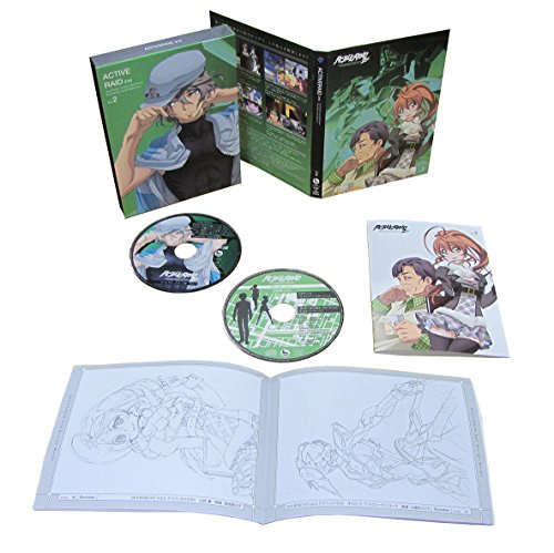 【中古】『アクティヴレイド-機動強襲室第八係-2nd』 ディレクターズカット版 Blu-ray Vol.2 BOX付き初回仕様版(特典CD付き/各巻4話収録/第2期全3巻)画像