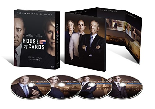 【中古】ハウス・オブ・カード 野望の階段 SEASON 4 Blu-ray Complete Package (デヴィッド・フィンチャー完全監修パッケージ仕様)