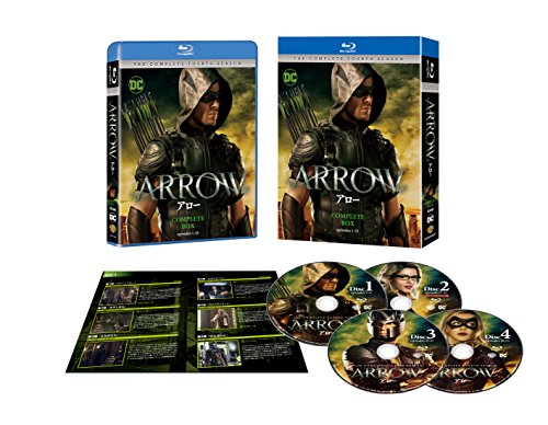 【中古】ARROW/アロー 〈フォース・シーズン〉 コンプリート・ボックス(4枚組) [Blu-ray]
