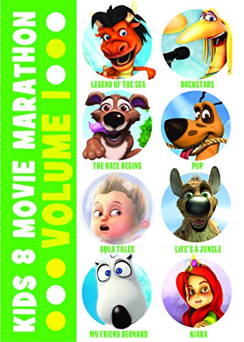 【中古】Kids 8 Movie Marathon: Volume 1 [DVD]