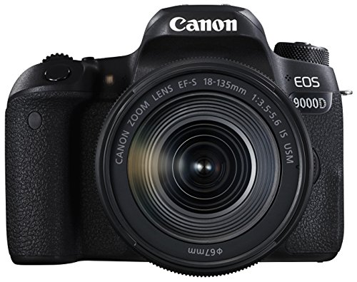 【中古】Canon デジタル一眼レフカメラ EOS 9000D レンズキット EF-S18-135mm F3.5-5.6 IS USM 付属 EOS9000D-18135ISUSMLK