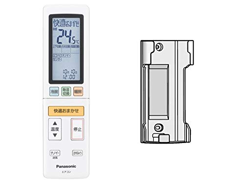 【中古】ACRA75C02390X パナソニック Panasonic エアコン リモコン（リモコンホルダー付き）