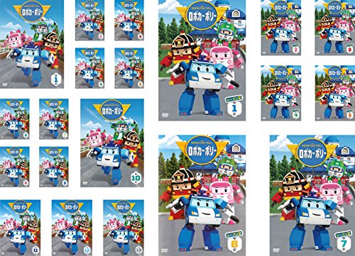 【中古】ロボカーポリー シーズン1 全13巻 + シーズン2 全7巻 [レンタル落ち] 全20巻セット [マーケットプレイスDVDセット商品]