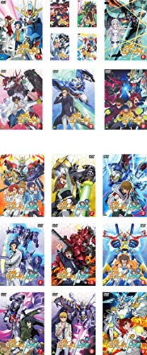 【中古】ガンダム ビルドファイターズ 全9巻 + トライ 全9巻 [レンタル落ち] 全18巻セット [マーケットプレイスDVDセット商品]