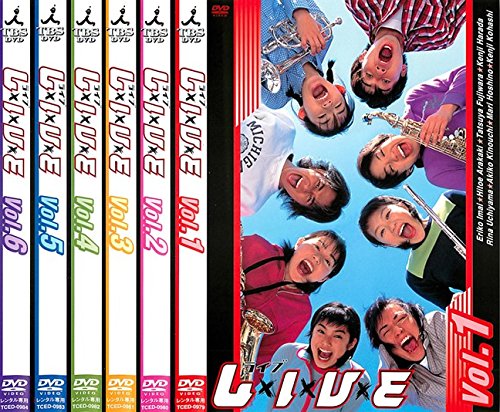【中古】L×I×V×E ライブ [レンタル落ち] 全6巻セット [マーケットプレイスDVDセット商品]
