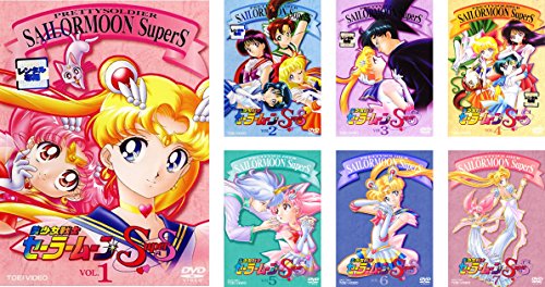 【中古】美少女戦士 セーラームーン SuperS [レンタル落ち] 全7巻セット [マーケットプレイスDVDセット商品]｜Come to Store
