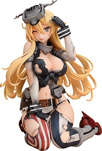 【中古】艦隊これくしょん ‐艦これ‐ Iowa[アイオワ]中破 軽兵装Ver. 1/8スケール ABS&PVC製 塗装済み完成品フィギュア