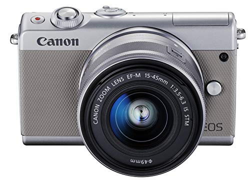 【中古】Canon ミラーレス一眼カメラ EOS M100 EF-M15-45 IS STM レンズキット(グレー) EOSM100GY1545ISSTMLK｜Come to Store