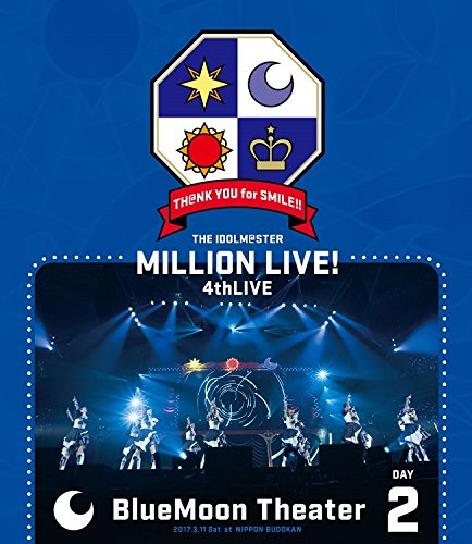 【中古】THE IDOLM@STER MILLION LIVE! 4thLIVE TH@NK YOU for SMILE! LIVE Blu-ray DAY2