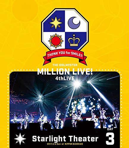 【中古】THE IDOLM@STER MILLION LIVE! 4thLIVE TH@NK YOU for SMILE! LIVE Blu-ray DAY3