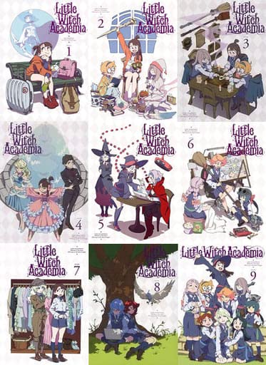 【中古】TVアニメ「リトルウィッチアカデミア」 Blu-ray (初回生産限定版) 全9巻セット [マーケットプレイス Blu-rayセット]