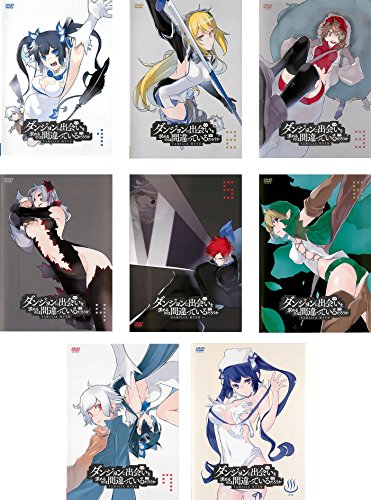 【中古】ダンジョンに出会いを求めるのは間違っているだろうか TV版 全7巻 + OVA [レンタル落ち] 全8巻セット [マーケットプレイスDVDセット商品]
