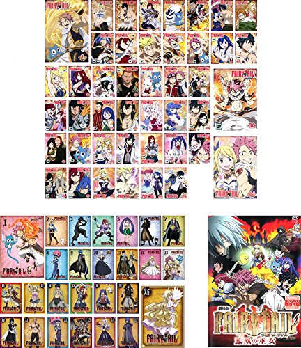【中古】FAIRY TAIL フェアリーテイル 1st 全44巻 + 2nd 全26巻 + 劇場版 FAIRY TAIL 鳳凰の巫女 [レンタル落ち] 全71巻セット [マーケットプレイスDVDセット商品]