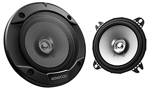 【中古】ケンウッド 10cm フラッシュマウントスピーカー KFC-E1056J KENWOOD