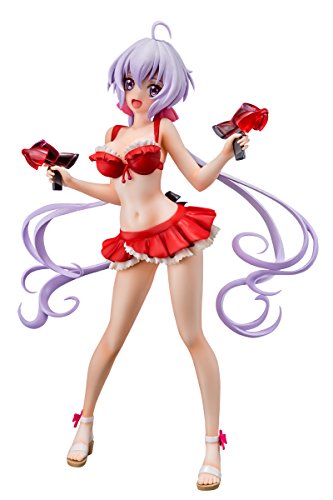 【中古】戦姫絶唱シンフォギア AXZ 雪音 クリス 水着Ver. 1/7スケール PVC製 塗装済み 完成品 フィギュア