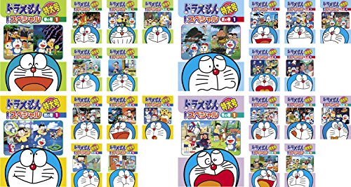 【中古】ドラえもん テレビ版 スペシャル 特大号 春の巻 全6巻 + 夏の巻 全6巻 + 秋の巻 全6巻 + 冬の巻 全6巻 [レンタル落ち] 全24巻セット [マーケットプレイスDVDセット商品]