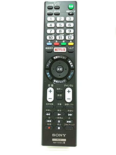 【中古】ソニー SONY 純正 テレビリモコン RMT-TX101J 8,999円