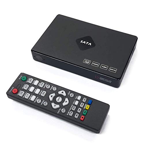 【中古】ポータブルマルチメディアプレーヤー フルHD対応 2.5インチHDDを取付可能 メモリカード再生機能 HDMI/VGA/AV出力 動画/写真/音楽 コンパクトサイズ 再生機 動画プレイヤー リモコン付 FMTMO|Come to Store