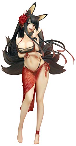【中古】Dream Tech アズールレーン 赤城 楽園の彼岸花 1/8スケール PVC製 塗装済み 完成品 フィギュア