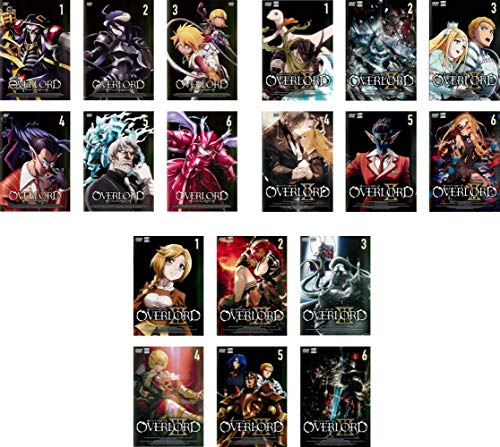 【中古】オーバーロード 1 全6巻、2 全6巻、3 全6巻 [レンタル落ち] 全18巻セット [マーケットプレイスDVDセット商品]｜Come to Store
