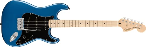【中古】Squier by Fender エレキギター Affinity Series? Stratocaster? Maple Fingerboard Black Pickguard Lake Placid Blue