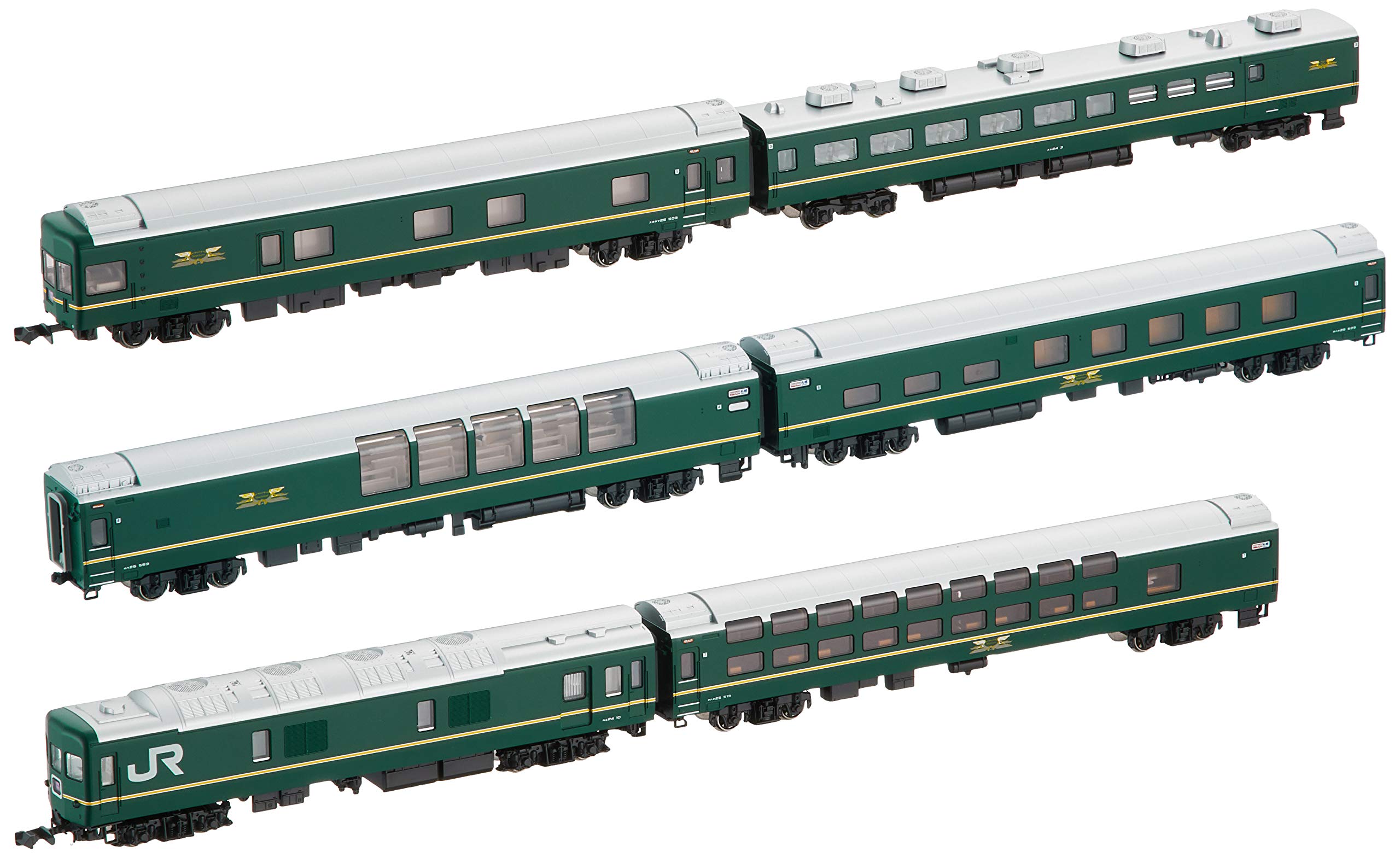【中古】KATO Nゲージ 24系 トワイライトエクスプレス 基本 6両セット 10-869 鉄道模型 客車