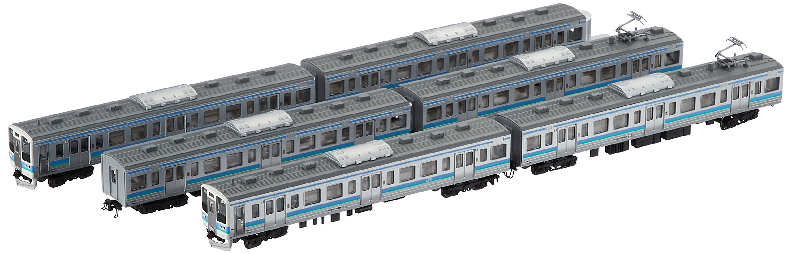 【中古】KATO Nゲージ 211系2000番台 長野色 6両セット 10-1425 鉄道模型 電車