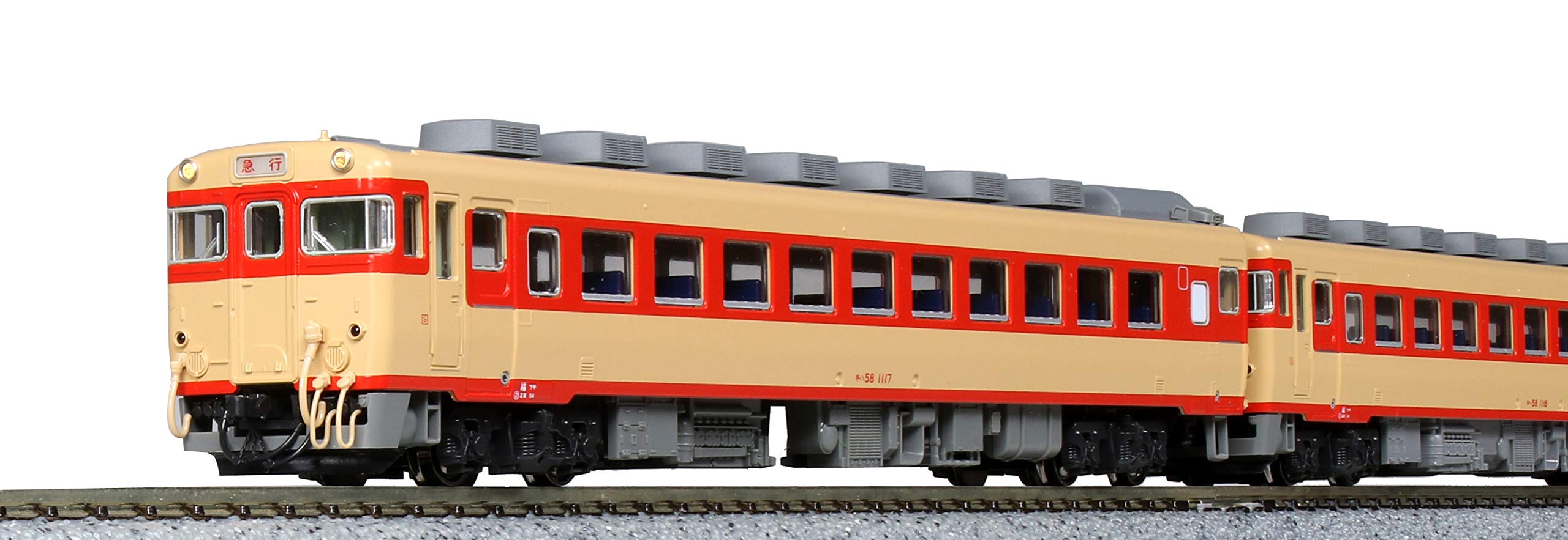 【中古】KATO Nゲージ キハ58系 パノラミックウインドウ 4両セット 10-1600 鉄道模型 ディーゼルカー
