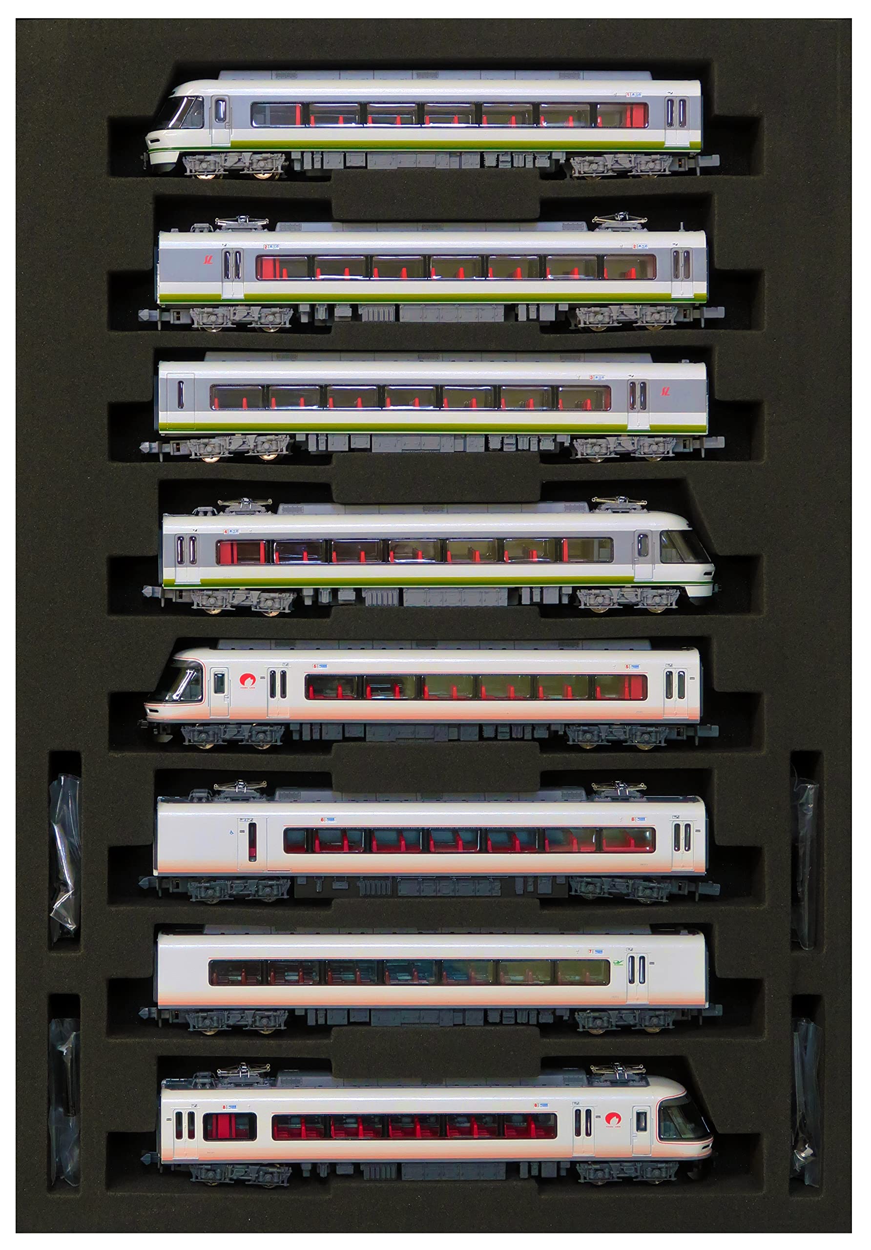 【中古】ポポンデッタ Nゲージ 近鉄26000系さくらライナー 更新車 ＋ 未更新車 8両セット 6026 鉄道模型 電車