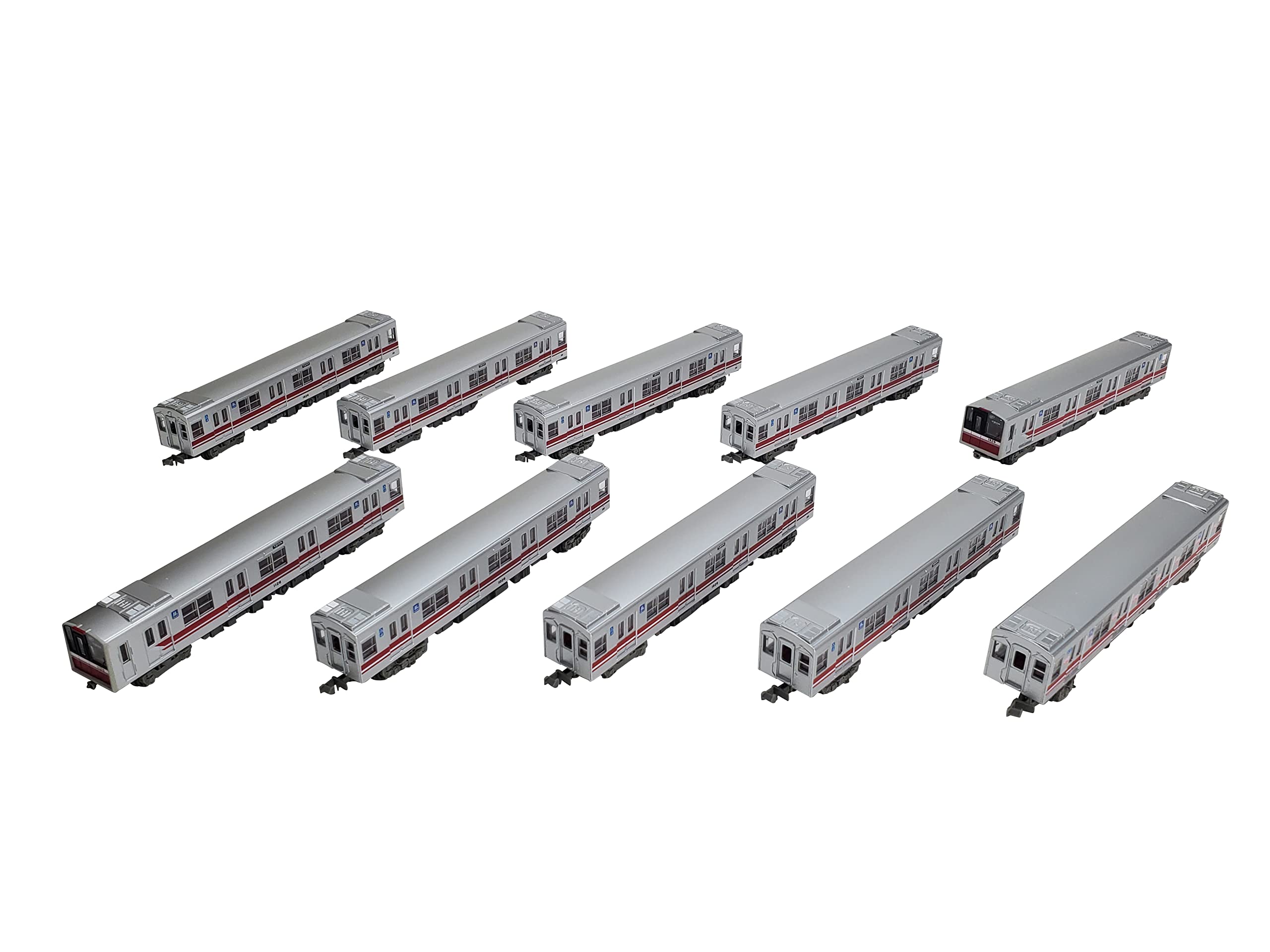 【中古】鉄道コレクション 鉄コレ OsakaMetro 御堂筋線 10系 引退記念 10両セット ジオラマ用品