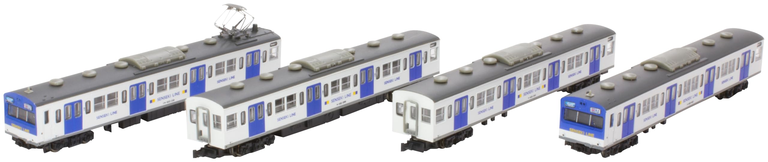 【中古】ロクハン Zゲージ 103系 仙石線色 低運転台タイプ 4両セット T022-15 鉄道模型 電車