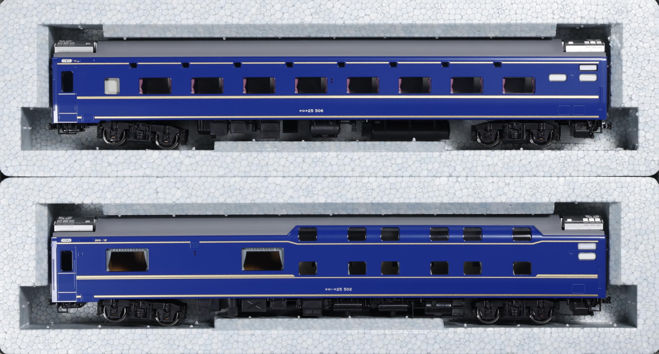 【中古】KATO HOゲージ 24系寝台特急 北斗星 オロネ25・オロハネ25 2両セット 3-531 鉄道模型 客車
