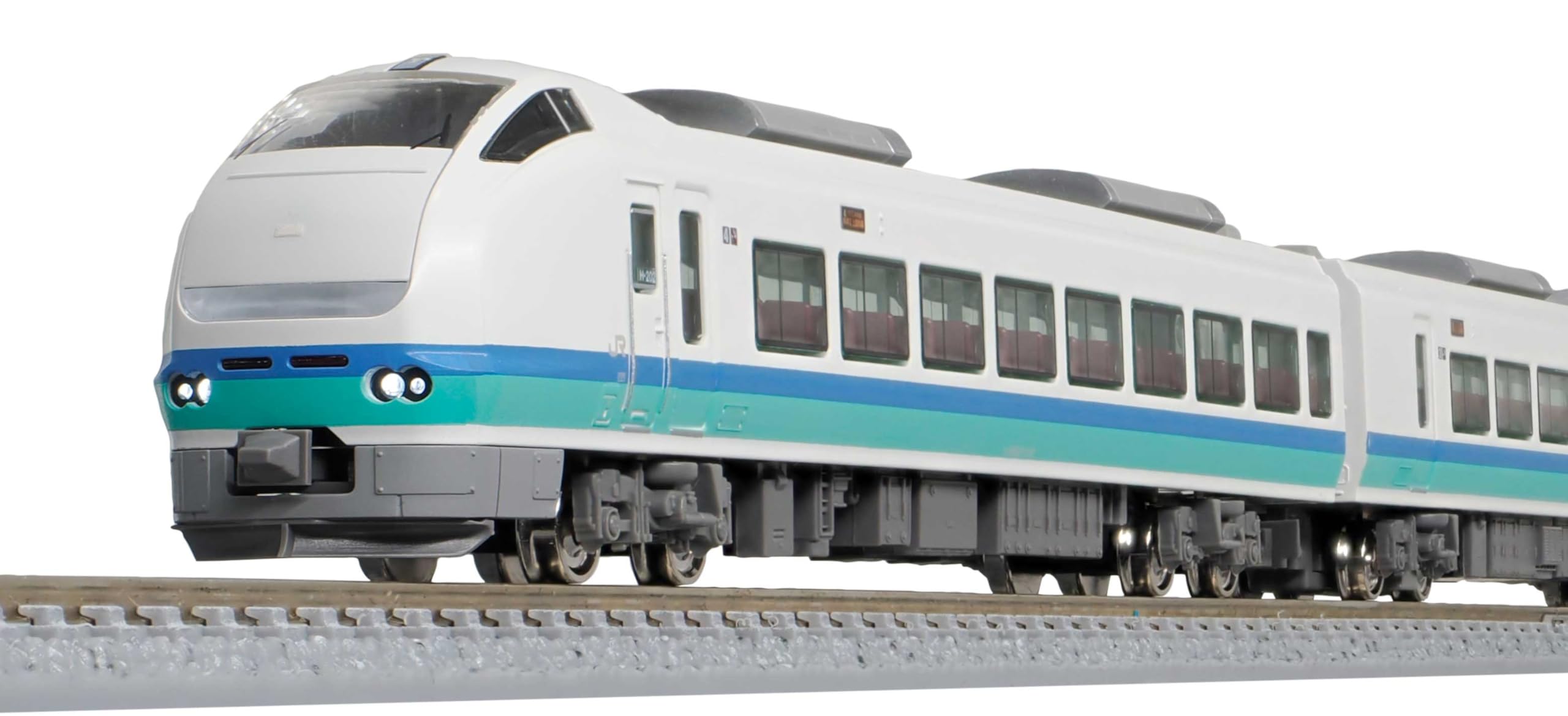 【中古】グリーンマックス Nゲージ E653系1100番代 上沼垂色 4両編成セット 動力付き 鉄道模型 電車 50788