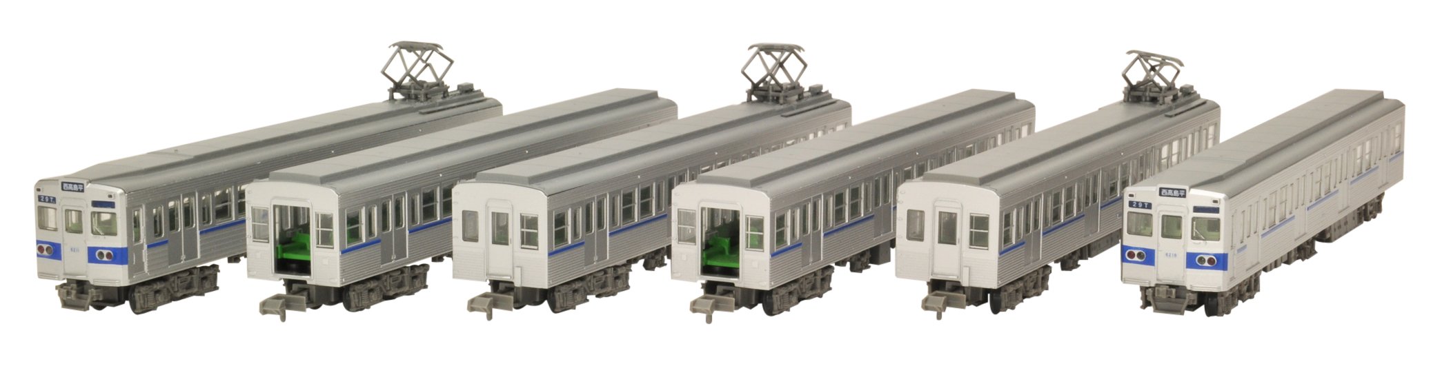 【中古】トミーテック ジオコレ 鉄道コレクション 東京都交通局 6000形 非冷房車 三田線 6両セット 267935