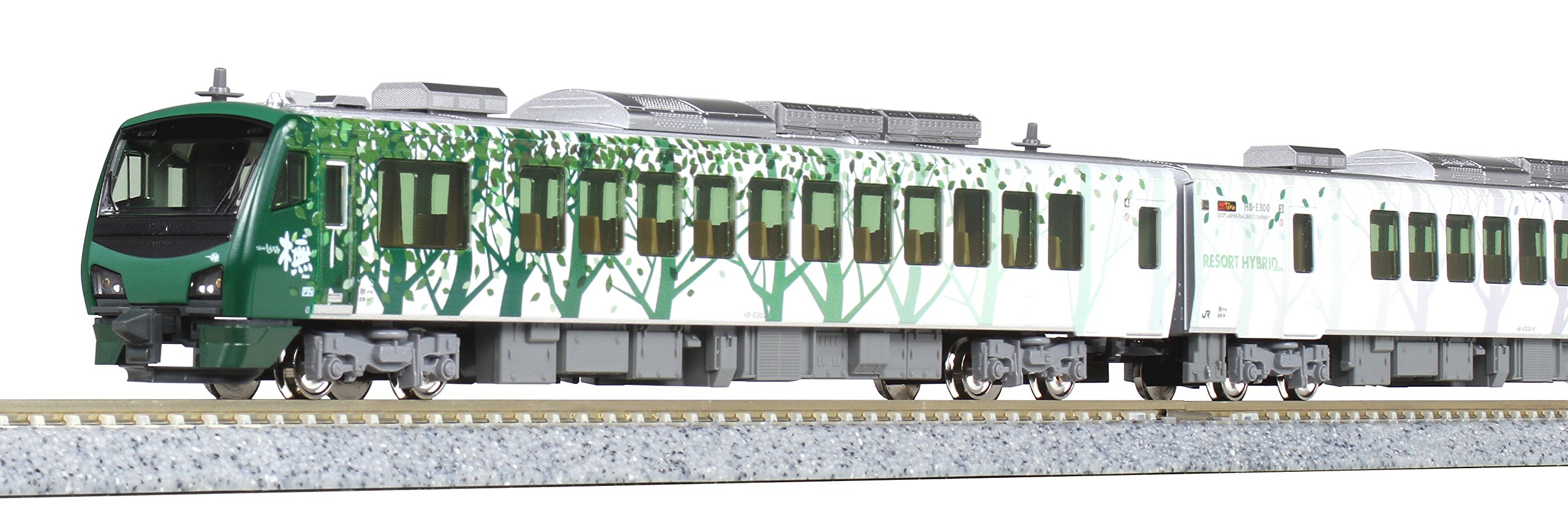 【中古】KATO Nゲージ HB-E300系 リゾートしらかみ ブナ編成 4両セット 10-1463 鉄道模型 ディーゼルカー