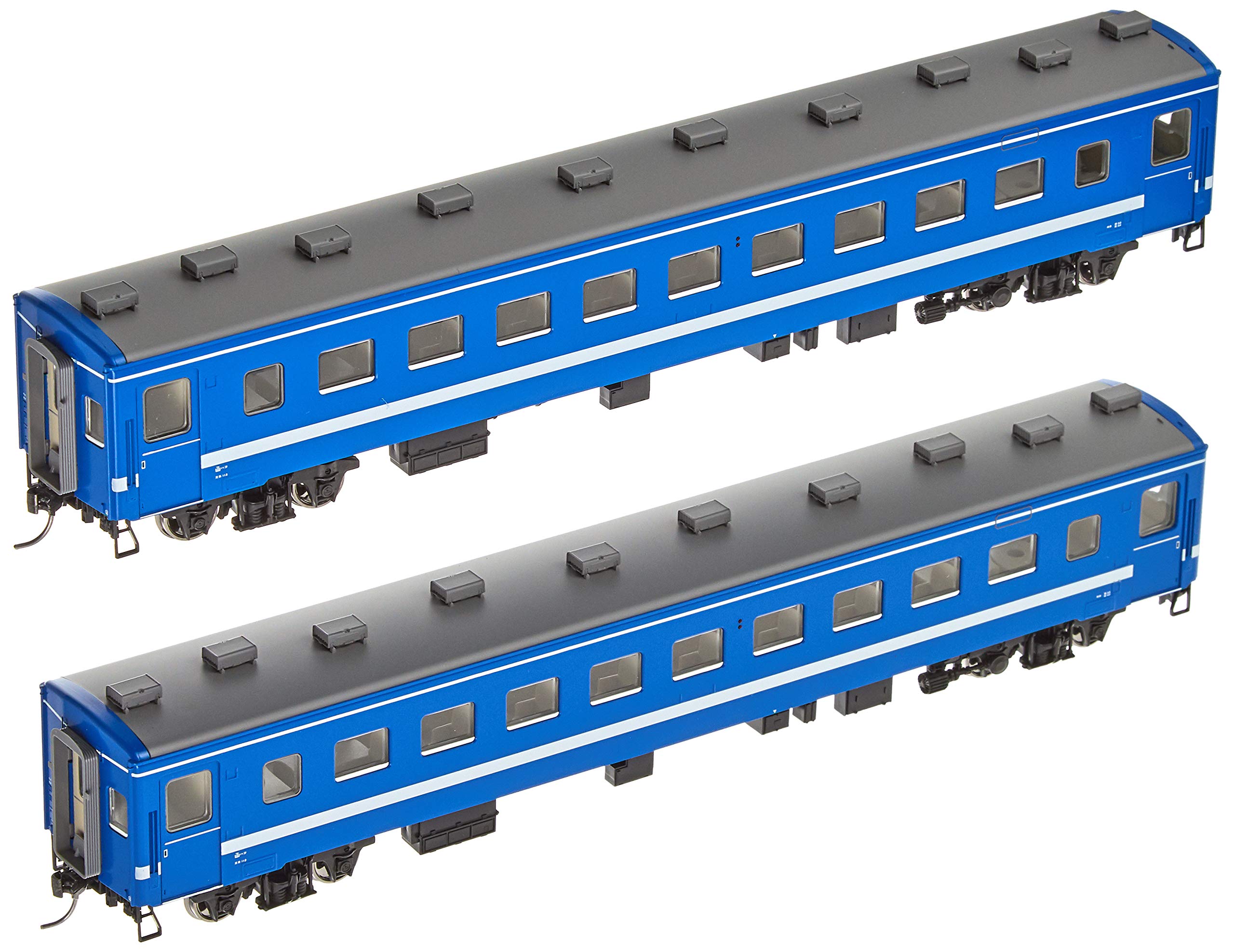【中古】トミーテック TOMIX HOゲージ 限定 50系51形客車 海峡色 セット 2両 HO-9096 鉄道模型 客車