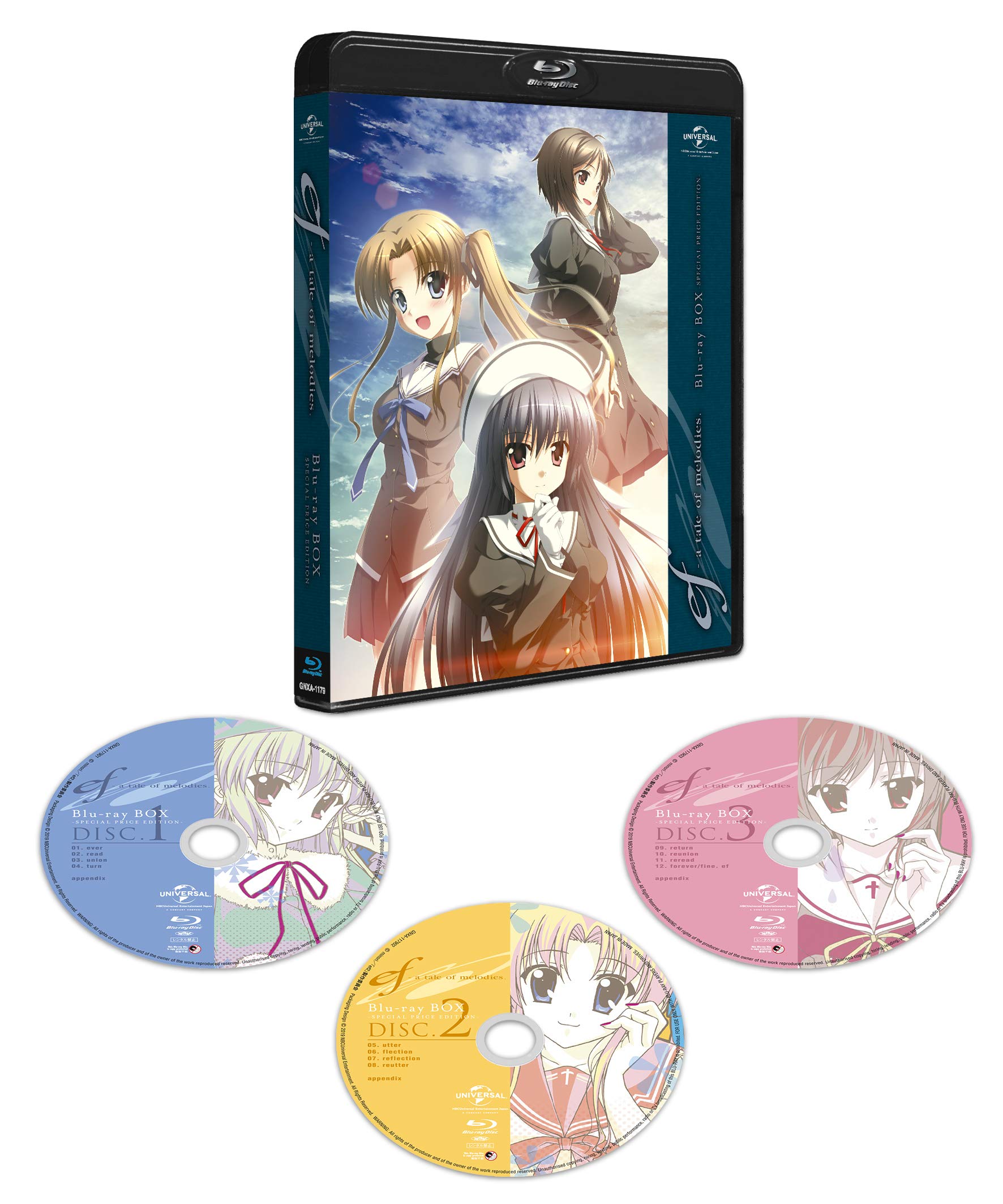 【中古】ef - a tale of melodies. Blu-ray BOX(スペシャルプライス版)|Come to Store